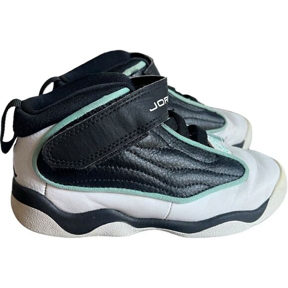 Toddler Boys Jordan Pro Strong TD Shoes Tiffany High Top Sneakers - Sz 10 - Picture 1 of 6